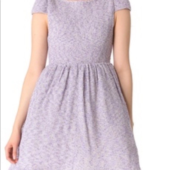 NWT Ted baker Beatrice knit a line dress purple - Picture 3 of 5